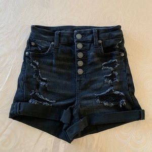 American Eagle High Rise Jean Shorts